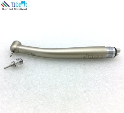 China T4 Type Dental Equipment Push button Ceramic Bearing High Speed Turbine Handpiece for sale