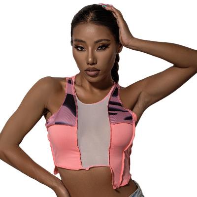 China Anti-pilling ladies crop tops fashionable tank tops camisoles woman tops for chic women clothing for sale