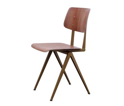 中国 cheap used restaurant furniture metal frame and leg dining chair 販売のため