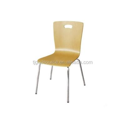 中国 cheap strong durable stackable metal dining chairs 販売のため