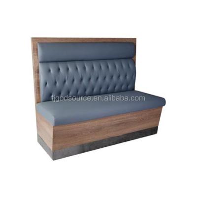 中国 Custom made cafeteria furniture fast food restaurant furniture sofa booth seating design 販売のため