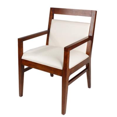 中国 modern arm wood lounge chair for cafe 販売のため