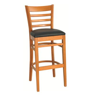 China restaurant furniture wood frame bar chair in vietnam Te koop