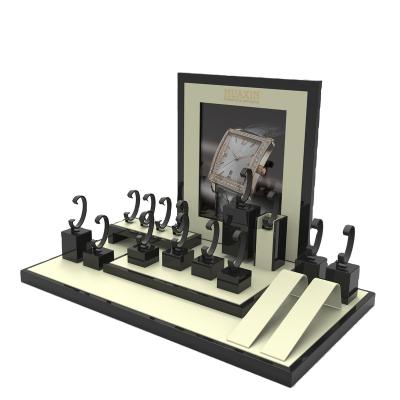 China Watch Display Factory Price Fashion Brand ODM, OEM Wooden Watch Show Stand Holder For Window for sale