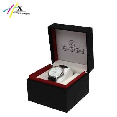 China Simple Outdoor Watch Packaging Wooden Watch Paper Packaging Box Custom Logo for sale