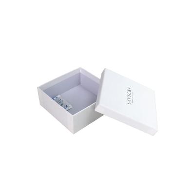 China Recycled Materials Factory Price Logo White Paper Private Gift Boxes for sale