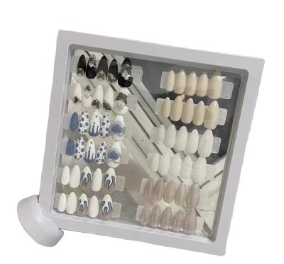 China Design Nail Art Storage Box Nail Tips Storage Box Press On Nail Packaging Box for sale