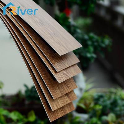 China Modern Waterproof Wood Grain Core Rigid Vinyl SPC Flooring Luxury Vinyl Tile Plank for sale