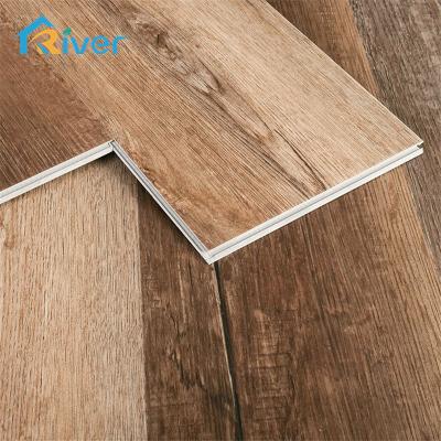 China Rustic New Design Spc Floor Easy Treated Rustic Flooring Spc Flooring for sale