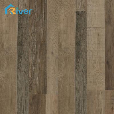 China 4.0 mm wood grain vinyl tile plank spc floor tile modern waterproof pvc vinyl flooring wood flooring for sale