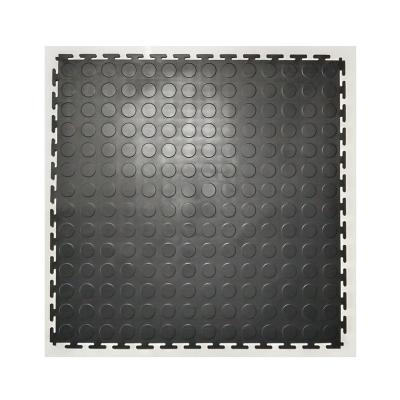 China Waterproof Anti-Slip Waterproof Car Garage Flooring Grate Plastic Modular Interlocking Tiles PVC Garage Flooring Flooring for sale