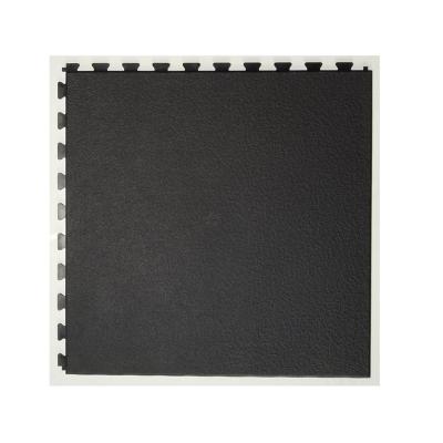 China 100% Blank Anti-slip Waterproof PVC Garage Floor Tile Waterproof Interlocking Floor Tile Easy Install for sale