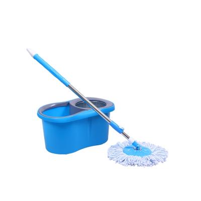 China 360 Degree Dual Rotation Magic Easy Tornado Microfiber Sustainable Cleaning Mop Go Broom for sale