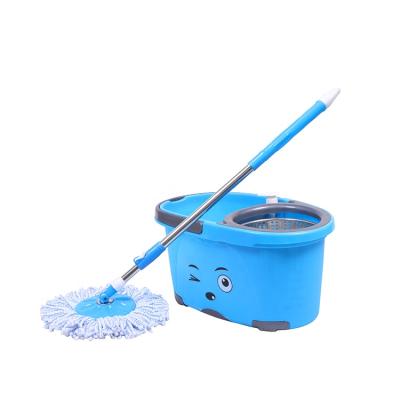 China Sustainable House Cleaning 360 Spin Eco-friendly Magic Floor Cleaning Mop Set With Bucket for sale