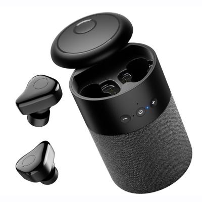 China Digita CASUN Dolby Cloth BT Speaker Portable Wireless Bluetooth with tws earbuds headphones for sale