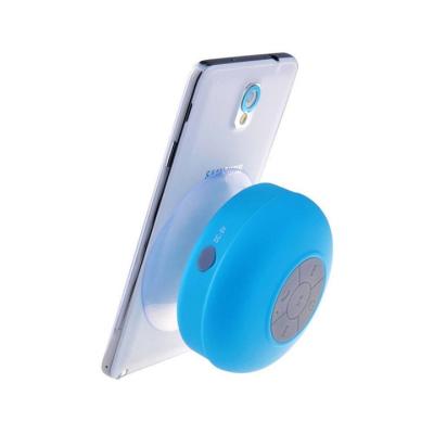 China 2021 high quality cheap waterproof mini bluetooth shower speaker with sucker for sale