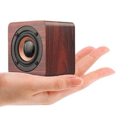 China Karaoke wooden speaker music phone function vintage bluetooth wireless speaker for sale