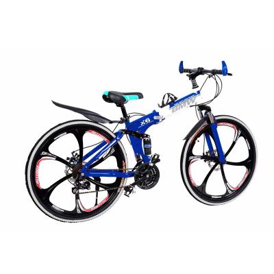 China Steel 21 24 Speed ​​Carbon Steel 20 Inch Wolf Croc Folding Bicycle Folding Mountain Bike Frames 27.5 Inch 26 Inch 26 Inch for sale