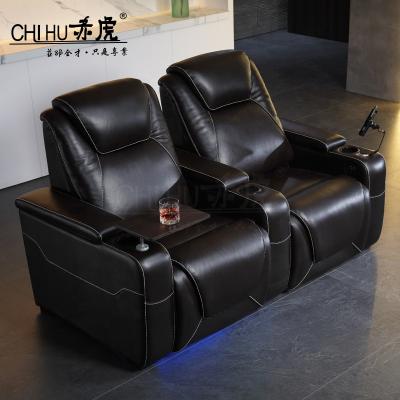 China Recliners Customization Modern Design Living Room Furniture Home Theater Loveseats With Power Headrest for sale