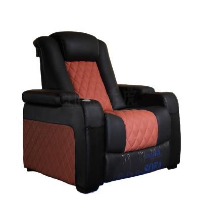 China American Luxury Recliners Living Room Furniture Customized Hot Selling Napa Armchair Home Theater Leather Auto Seating for sale