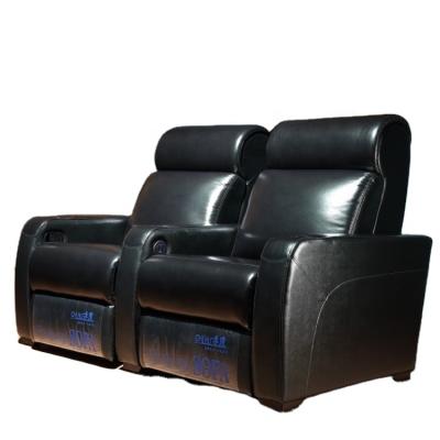 China Home Theater Luxury Sectional European Electric Recliner Style Designs Extended Leather Sofa for sale