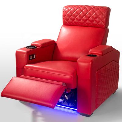 China Contemporary Wholesale Theater Furniture 9d Cinema Chair Leather Power Home Theater Room Sofa Seating Turkey Style for sale