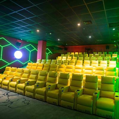 China Modern Design CH-668 Modern Comfortable Cinema Project Motorized Chairs Power Recliner VIP Theater Sofa for sale