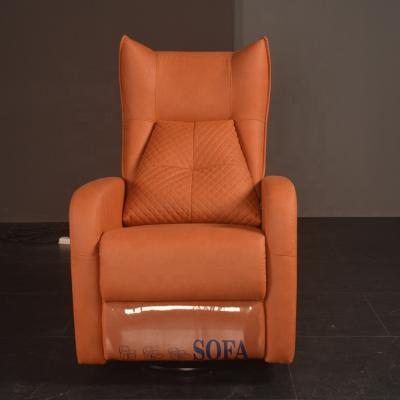 China Wholesale Single Recliner Massage Salon Sofa Swivel Reclining Chair Fabric Sofa for sale