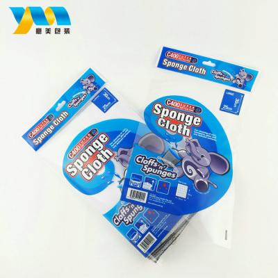 China Self Adhesive Seal Disposable Cell Phone Case OPP Custom Printing Plastic Packaging Bag With Header for sale