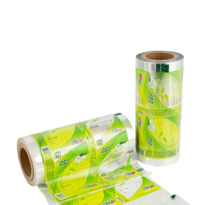 China Moisture Proof Custom Logo Printed Full Automatic Toilet Paper Wrapping Roll Film for sale