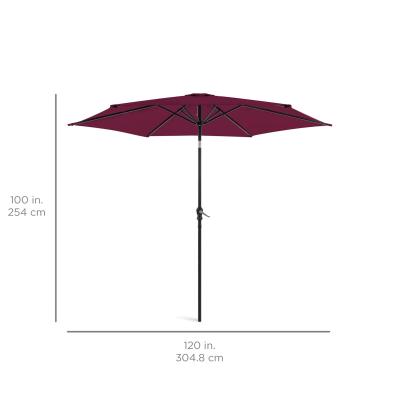 China 2021 10ft Modern Outdoor Patio Sunshade Banana Umbrella Sunshade Luxury Hanging Fabric Cantilever Parasol for sale