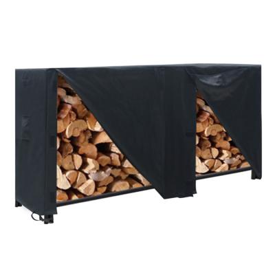 China Excellent Eco-friendly Textile Quality 600d Oxford Cloth Water Resistant Log Firewood Rack Cover for sale