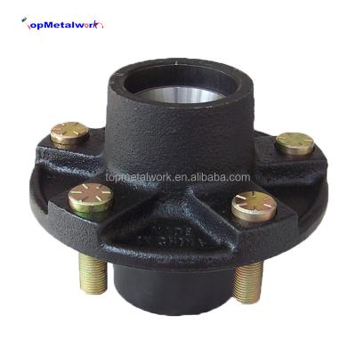 China Gray H545 Cast Iron Idler Hub For Trailer for sale