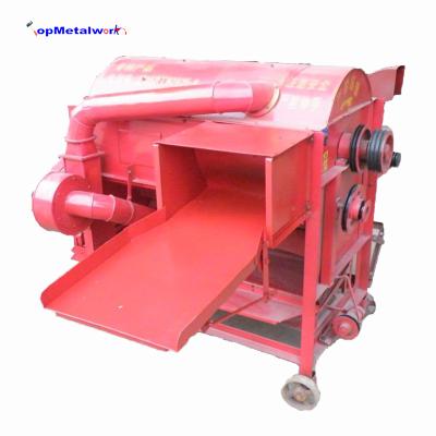 China Soybean Thresher Movable Diesel Engine Bean Skin Peeling Machine for sale