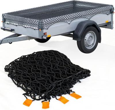 China Trailer Extendable Trailer cargo net 1x2m-2x3m With elastic rope hook for sale