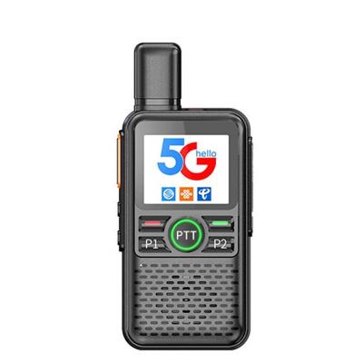 China POC BQ-V5 5G Full Network Walkie Talkie Rechargeable 5000km GPS Positioning Wireless Long Range Transmitter for sale