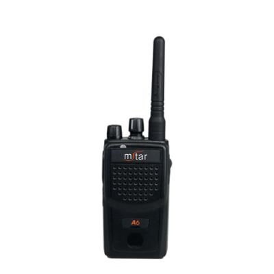 China Digital Two Way Radio A6 Portable Strong Penetration Long Range Clear Printing Strong And Fall Resistant Monitoring for sale