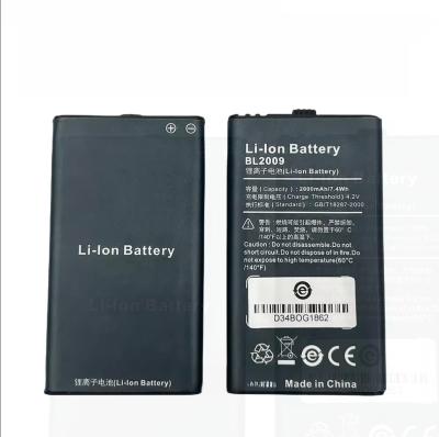 China Batería recargable BL2009 4.2V 2000mAh Batería de iones de litio para TD350 TD360 PD375 PD355 PD362 PD365 Batería de radios en venta