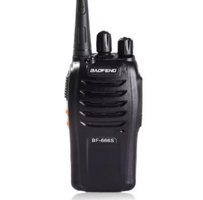 China Baofeng BF-666S Uhf Radio Walkie Talkie 16CH Analog Zwei-Wege-Radio Portable Fm Intercom System 400-470 MHz zu verkaufen