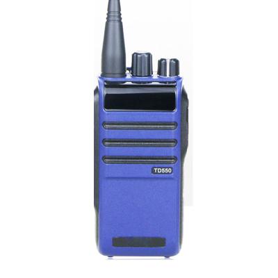 China TD550 Analog-/digitale Aufnahmegestaltung DMO True 2-Slot Outdoor Walkie Talkie zu verkaufen