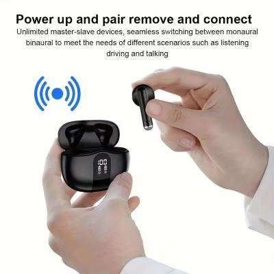 China TWS Earbuds Accessories For Two Way Radio Digital Display Wireless Earbuds Noise Cancelling with Battery Indicator à venda