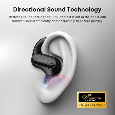 China Langsdom 80H Playtime Open-Ear True Wireless Bluetooth-koptelefoon met microfoon Bluetooth-oordopjes met oorhaken OWS-oordopjes Te koop