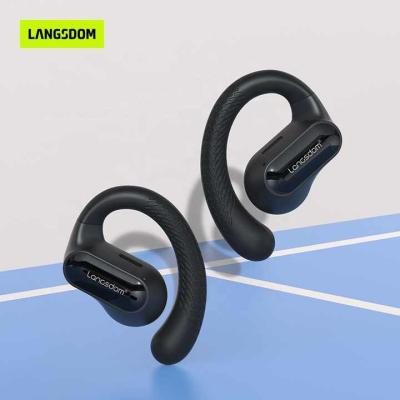 China Langsdom True Wireless Bluetooth Headphones Accessories For Two Way Radio 700mah Battery Capacity Wireless Bluetooth Earphones with Private Mold for sale