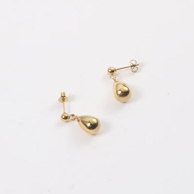 China Nickel Free Lead Free Tear Drop Dangle Ear Stud Water Drop Earrings For Women Teens To Drop Cuff Earrings for sale