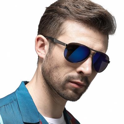 China Wholesale Polarized Men's Classic Polarized Training Mirror Toad Mirror Sunglasses UV Stop Sunglasses for sale