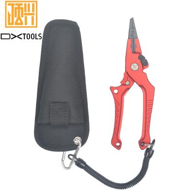 China New Arrival Durable Fishing Slot Rings Aluminum Fishing Pliers Cutting Pliers With Self Locker for sale