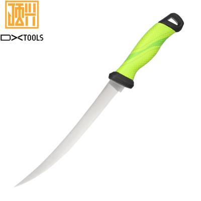 China New PP+TRP golf series knife for fishing non-stick soft coating PP+TPR handle fishing net knife for sale