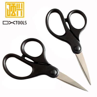 China Hot Sale 5 Inch Stainless Steel Black Fishing Scissors Mini Lure Accessories Scissors Tools Other Fish Tools for sale