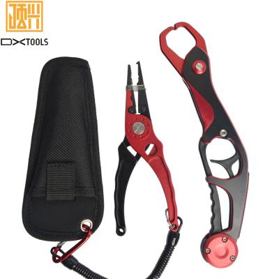 China Portable China Fishing Tools Light Weight 17CM Pliers 25CM Aluminum Lip Fishing Grips for sale