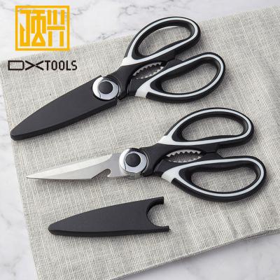 China Multi Function Professional Household Kitchen Scissors Pizza Stainless Steel Heavy Duty Kitchen Shears for sale